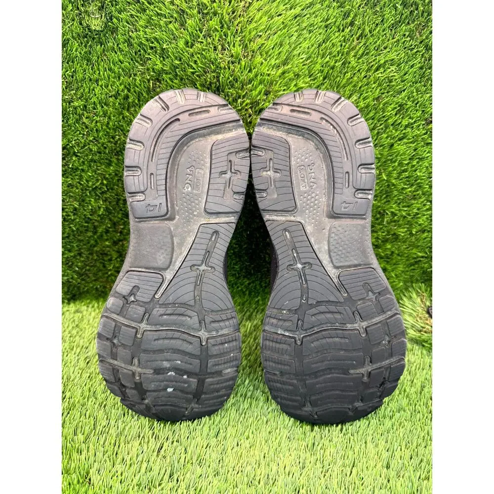 Brooks Ghost 14 1203561D020 Athletic Shoes Women's 10.5D Black Mesh Road Running